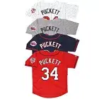 Kirby Puckett Minnesota Twins (Home/Road/Alt) Men's Jersey w/ Team Patch