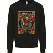 Funny Christmas Santa Clause Offensive Kids Sweatshirt Jumper