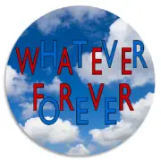 Whatever Forever - 3 Pack Circle Stickers 3 Inch - Clouds Aesthetic Vibes