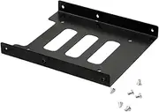 FLYXF 2.5in to 3.5in Bay Adapter SSD Mounting Bracket 2.5 Inch to 3.5 Inch Internal Hard Disk Mounting Bracket