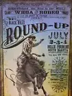 Belle Fourche Black Hills Round Up Rodeo poster art by Bob Coronato Seth Bullock