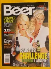 BEER MAGAZINE LAUGH learn SUMMER GAMES recipes 15 REVIEWS rachel mott CRESHA