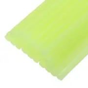 Mini Hot Glue Sticks for Glue Gun 4-inch x 0.28-inch Luminous Yellow 30Pcs
