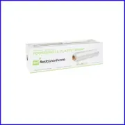 Durable 12" x 2000' Food Wrap with Removable Cutter - Cling Film Convenience