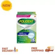 Polident Overnight Whitening Antibacterial Denture Cleanser Tablets120 Exp 10/25