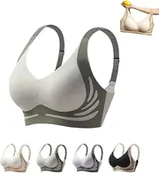 [Generic] Neattidyly Bras, Lushfitting Powerful Push-Up Seamless Bra, Super Gather Bra, Suitable for Adult Women