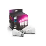 A19 LED Smart Light Bulb - White and Color Ambiance - 60W Indoor Light Bulb -...