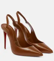 Christian Louboutin Nudes Hot Chick leather pumps