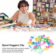 Bobbin Holder Clips Thread Spool Collection Fixing Clamps Sewing Tools Accessory