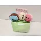 BARK Sweetie Pie Macarons Dog Toy Small 0-20 lbs Multi Part Toy Squeaks