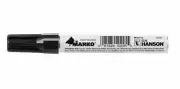C.H. Hanson 10295 El Marko Permanent Marker, Black - Quantity 12