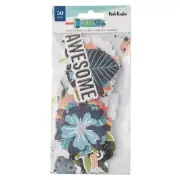 Vicki Boutin Print Shop Ephemera Cardstock Die-Cuts-Floral VB013852