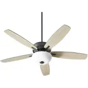 Quorum International 70525-69 Breeze Indoor Ceiling Fan Noir