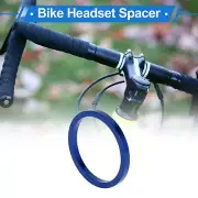 Bike Headset Spacer 3mm Front Stem Fork Washer for 1-1/8" Aluminum Alloy Blue