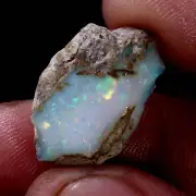 12.00 CTS. Ethiopian BIG Fire Opal Welo Rough AAA+ FIRE Cutting Grade USA DEALER