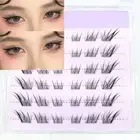C Curl Self Adhesive Lashes Wispy False Eyelashes DIY Lash Extensions