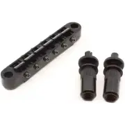 Bridge, Gotoh, GE103B-T, Tune-O-Matic, Studs / Bushings Post, Color: Black