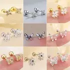 Sweet Stud Earrings Cartilage Helix Earring Individualistic Ear Piercing