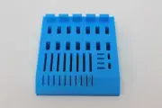 New 3D Printed Light Blue USB, USB-C, SD, MicroSD Holder