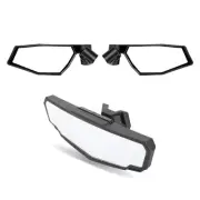 Rear View Mirror & Side Mirrors for Polaris RZR PRO XP/PRO Center+Side Mirror