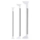 Shower Curtain Rod, Adjustable Tension Spring, Premium Stainless Steel,