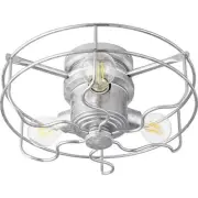 Ryland Street - 18W 3 LED Cage Ceiling Fan Light Kit in Transitional style - 14