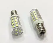 2X LED SMD Sewing Machine Bulbs (Globes) E12 3W 6000K Ultra-Bright