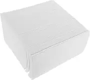 Versatile Party Napkin Set 100pcs White Paper Napkins for Wedding Dinner Home Decor 20x40cm