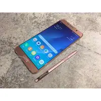 在飛比找旋轉拍賣優惠-SAMSUNG GALAXY Note 5粉64GB中古單機