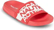 [NAUTICA] Women's Athletic Slide, Shower Shoe,Beach Sandal, Boat Slide