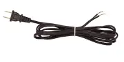 Brown Lamp Cord, 12 Foot Long, Replacement Lamp Cord Lamp Repair Part, 18/2 SPT-