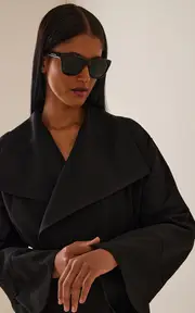 [Saint Laurent] Square-Frame Acetate Sunglasses