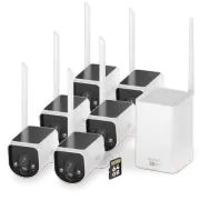 Swann MaxRanger4K™ Solar 6 Camera Security System with Longest Range Wireless |