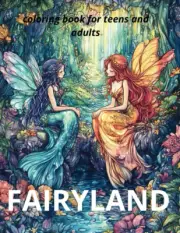 Fantasy Fairyland & Mythical Creatures Coloring Book for Teens & Adults – Fairie