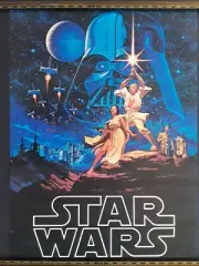Star Wars "A New Hope" Poster Hildebrandt 20" x 28" 1977 * with minor flaws *