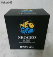 SNK Neo Geo Mini Console Built-in 40 titles of Game 40th Anniversary W/ Cable