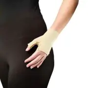 Hand Compression Gloves Truform Lymphedema Gauntlet 20-30 mmHg