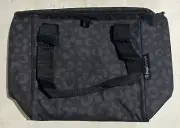 LoGo Brands Black Leopard 16 Can Tote Cooler Bag