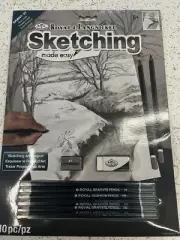NEW Royal & Langnickel Sketching Made Easy Kit Winter Creek SKBN7-3T