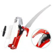High Altitude Two Wheels Pruning Scissors Tree Pruner Branches Cutter Shears Saw