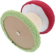 Cat Scratcher Mushroom Decorative Kitten Scratch Post Wear-Resistant Sisal Healthy Cat Scratch Post