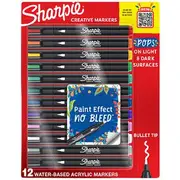 Sharpie Creative Acrylic Bullet Markers 12 Pack