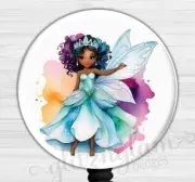 Nurse Badge Holder, Beautiful Fairy Badge Reel, Queen Nurse Retractable GG6505