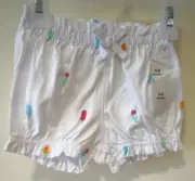 NWT Baby Gap Organic Cotton Popsicle Bloomer Shorts Girl's Size 12-18 Months