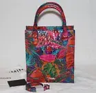 ❤️ BRAHMIN Moira Tote Bag Lush Melbourne Tropical Print Leather Purse Handbag