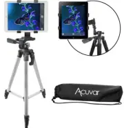 For Ipad Stand Tripod Floor Tablet Holder Adjustable Mount Phone Bracket 57"