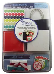 Offray Design it Yourself Gift Card Holder Pack, All Occasion