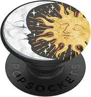 PopSockets ​​​​: Phone Grip with Expanding Kickstand, Pop Socket for Phone - Sun and Moon