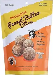 Mimi & Munch Probiotic Peanut Butter Bites Dog Treats 150 g