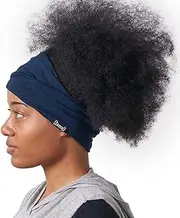 [CHARM] Men Women Hair Sweat Band - Hair Elastics for Gym Workout Athletic Autumn Headband Head Wrap